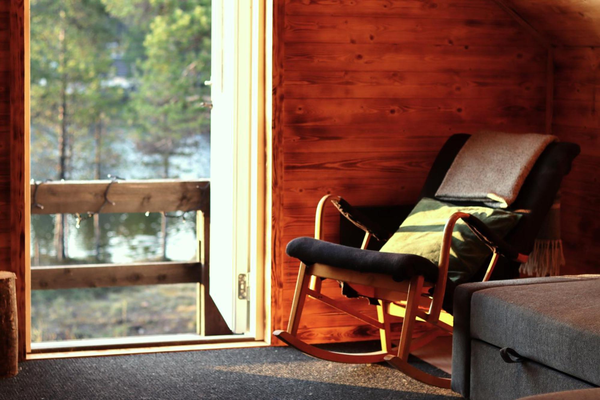 Cozy Cabin Styled Loft Kiruna Exteriör bild