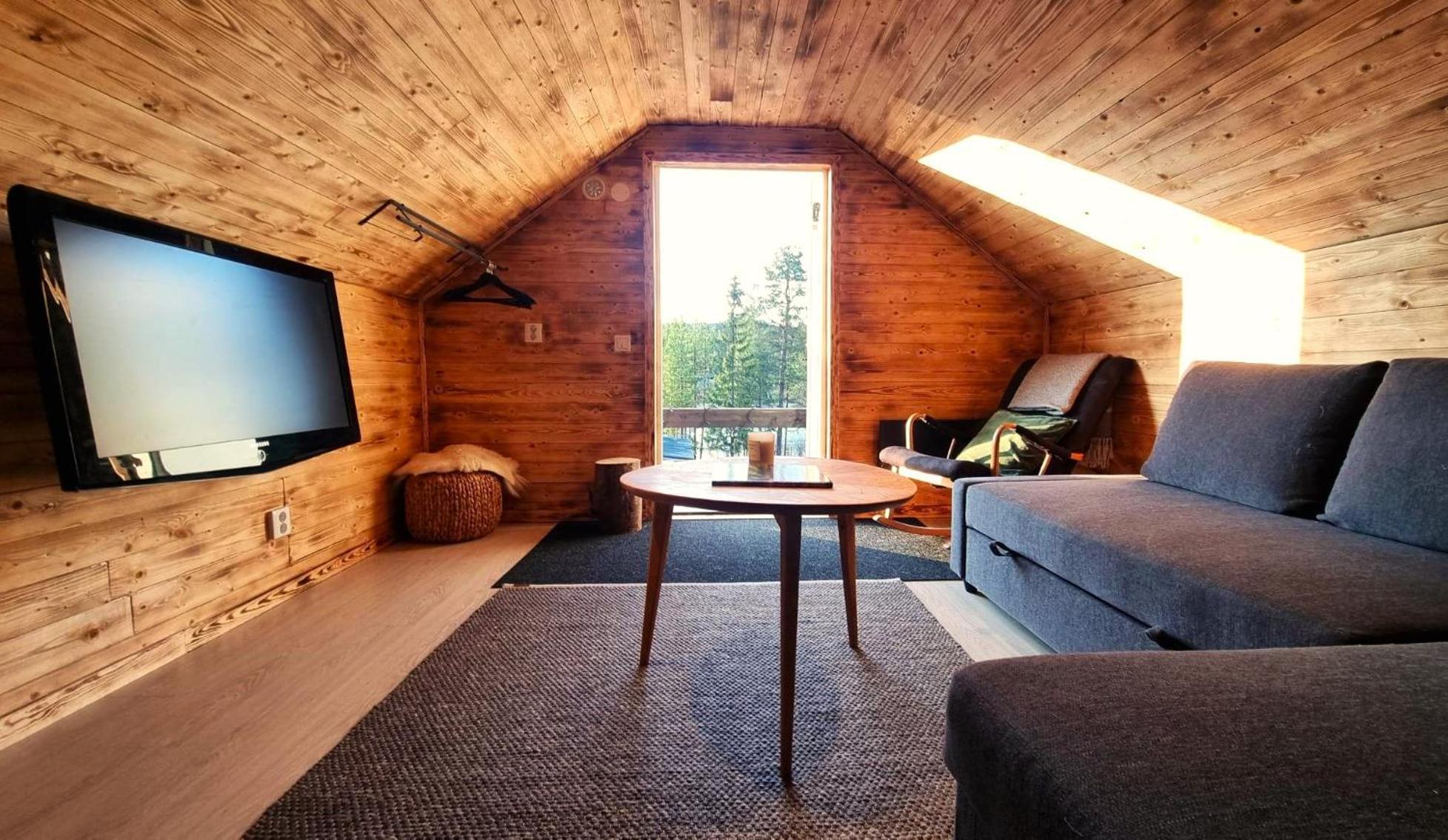 Cozy Cabin Styled Loft Kiruna Exteriör bild